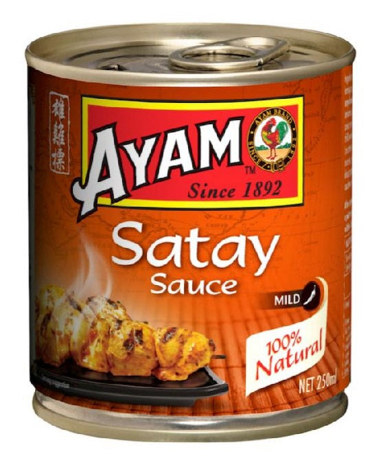 Ayam Satay Sauce 250ml Mild hot Asian Market Grocery