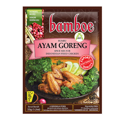 Bamboe Fried Chicken - Ayam Goreng 33g