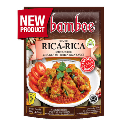 Bamboe Bumbu Rica-Rica 90g - Chicken Rica-Rica Sauce Instant Spices
