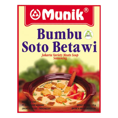 Munik Bumbu Soto Betawi 125g- Jakarta Variety Meats Soup Seasoning
