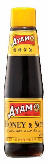 Ayam Honey & Soy Marinade and Sauce 210ml Gluten Free No Preservatives