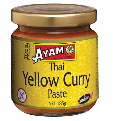 Ayam Thai Yellow Curry Paste 185g - Mild Hot