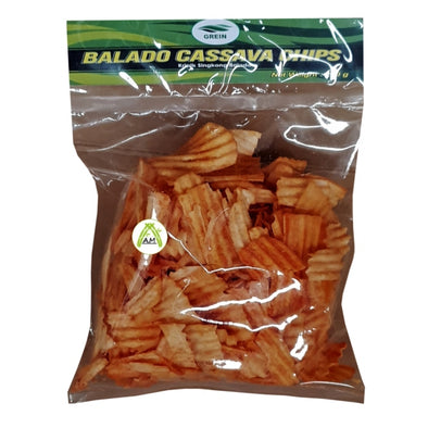 Balado Cassava Chips Crackers - Kripik Singkong Balado 200g