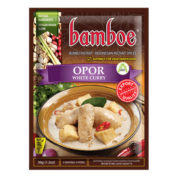 Bamboe Opor 36g - White Curry Soup 36g