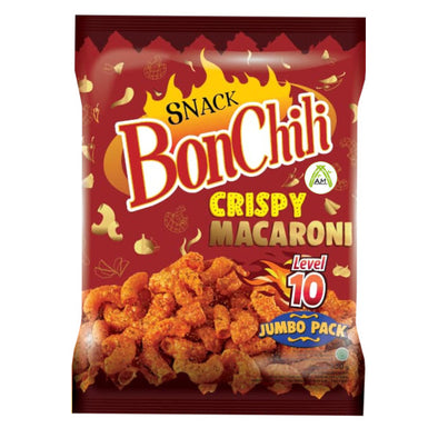 BonChili Crispy Macaroni Level 10 Jumbo Pack 150g - BonCabe Krispi Makaroni Level 10