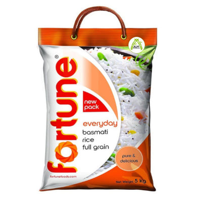 Fortune Everyday Basmati Full Grain Rice 5kg