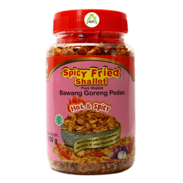 Jeng Ida Bawang Goreng Pedas - Hot and Spicy Fried Shallot