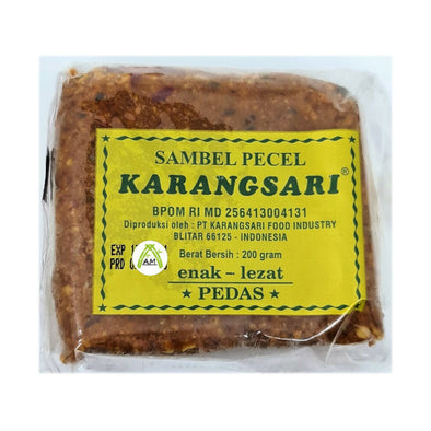 Karang Sari Sambel Pecel (Pedas) -  Instant Pecel Peanut Dressing (Hot)