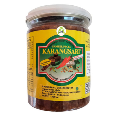 Karang Sari Sambel Pecel (Tidak Pedas) -  Instant Pecel Peanut Dressing (Mild) 300g