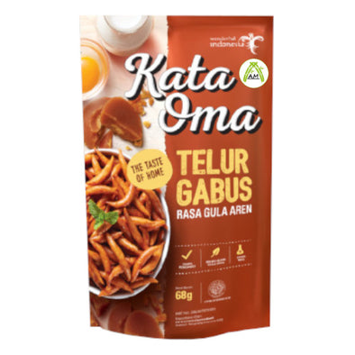 Kata Oma Telur Gabus Rasa Gula Aren - KATA OMA PALM SUGAR CRUNCHY EGG STICK