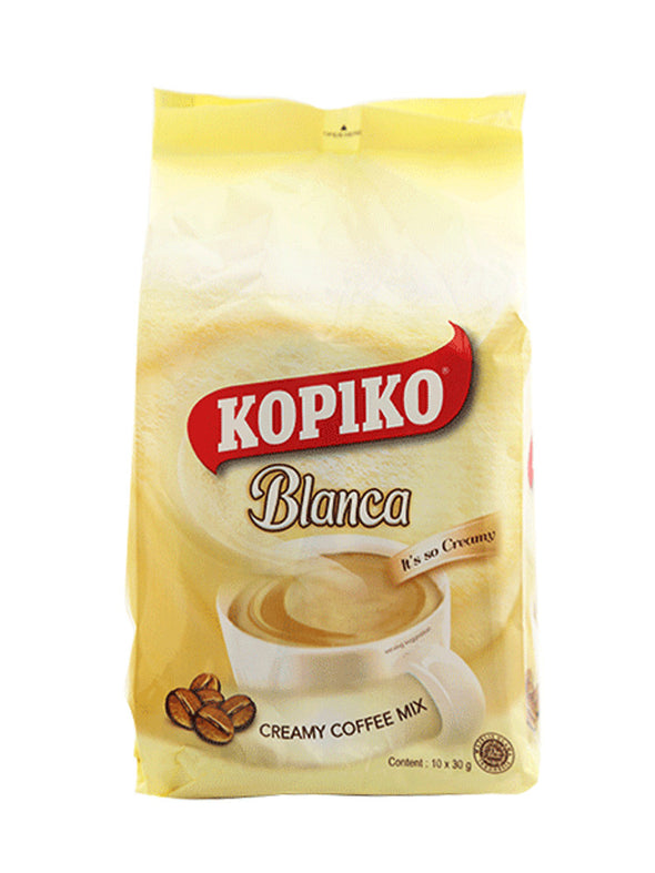 Kopiko Blanca Creamy Coffee Mix 10 sachets x 30g