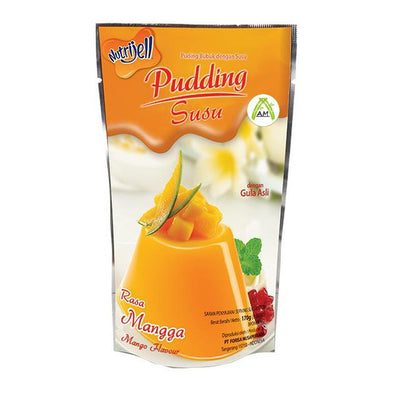 Nutrijell Pudding Susu Rasa Mangga 170g - Nutrijell Mango Flavour Milk Jelly