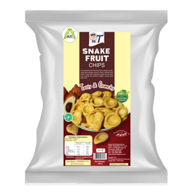 Mr. T Snake Fruit Chips - Kripik Salak