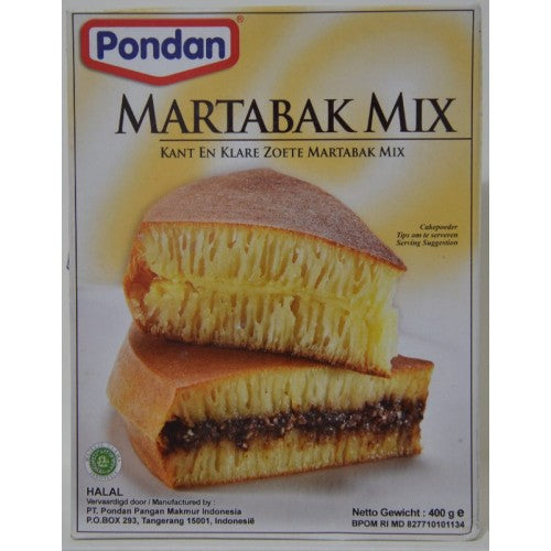Pondan Cake Mix Martabak Manis 400g - Pondan Sweet Martabak Cake Mix