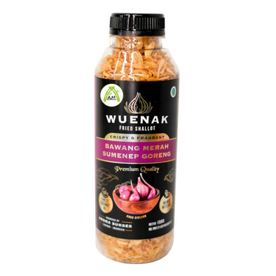 Wuenak Premium Fried Shallot 150g - Bawang Merah Sumenep Goreng Special - Red Onion Cooked with Premium Coconut Oil
