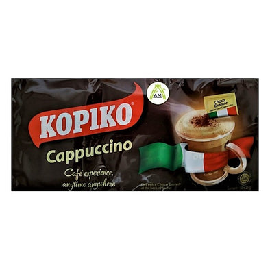 Kopiko Cappuccino Coffee Mix Choco Granule 30 sachets x 25g