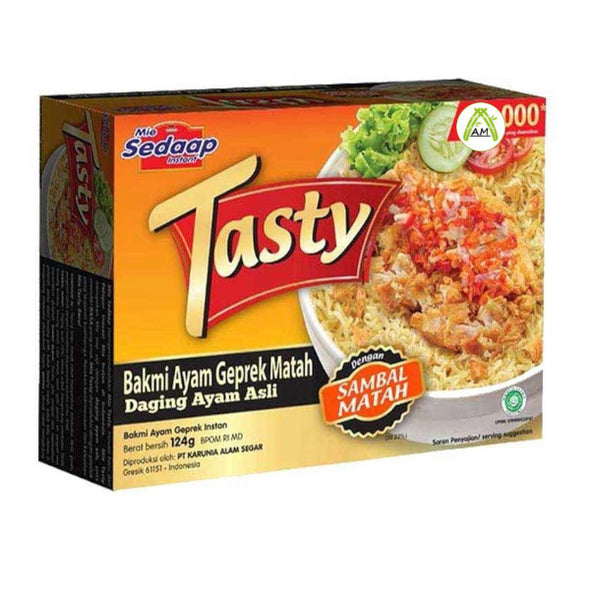 Mie Sedap Tasty Chicken Geprek Matah Instant Noodles - Mi Sedap Tasty Ayam Geprek Matah