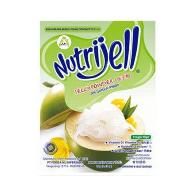 Nutrijell Jeli Serbuk Instant Kelapa Muda 15g - Nutrijell Jelly Powder Young Coconut Flavour