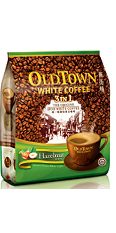 OldTown White Coffee 3in1 Hazelnut 15x40g - 600g