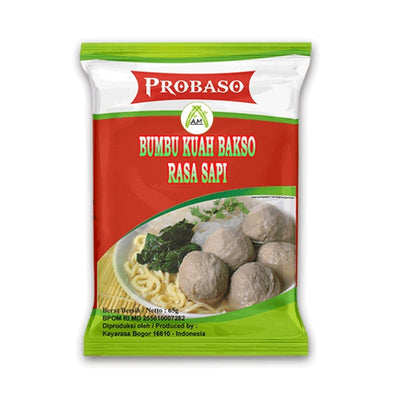 Probaso Bumbu Kuah Bakso Rasa Sapi 65g - Probaso Beef Meatball Soup Flour